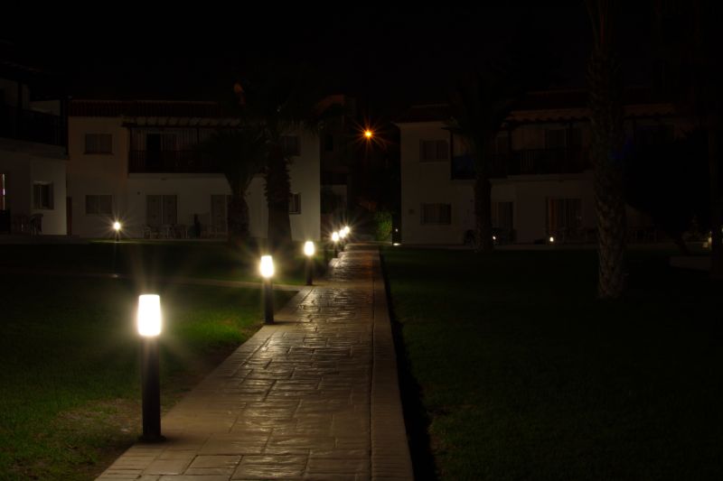 Courtyard Light Installation in Heber City, UT