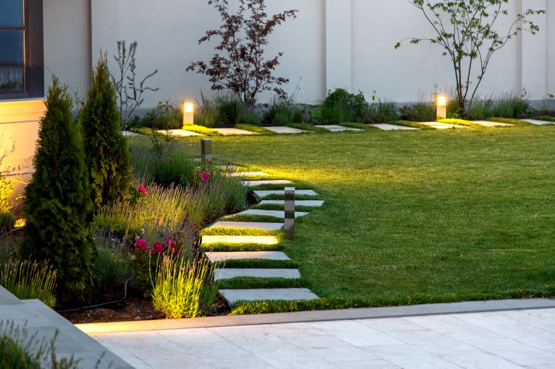 Path Lighting Installation