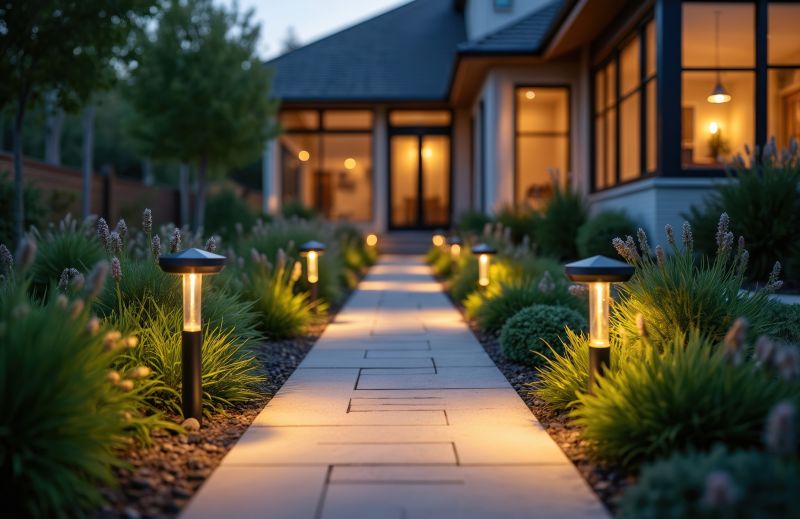 Path Lighting Installation
