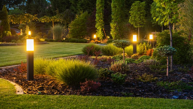 Path Lighting in Garden