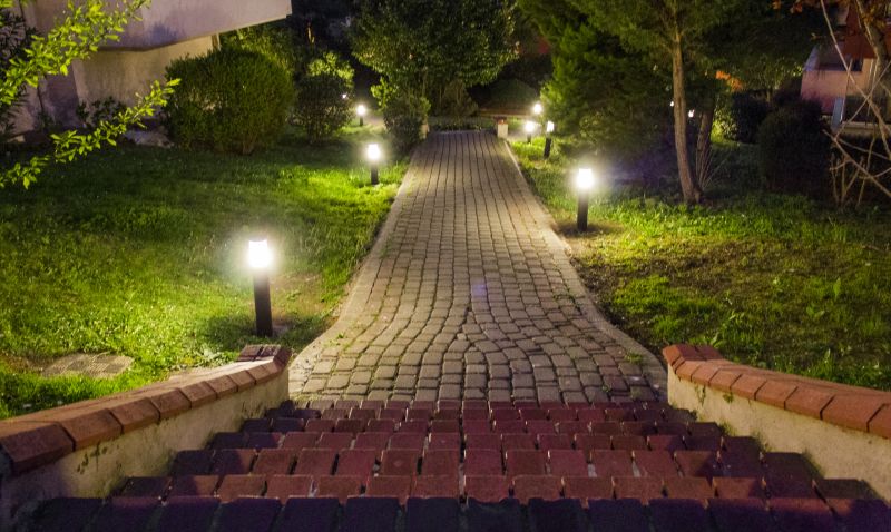 Professional Path Lighting Setup